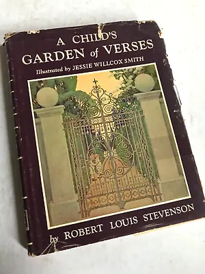 A CHILD'S GARDEN OF VERSES - Robert Louis Stevenson  (Scribner's Illustrated) • £11.48