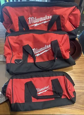 3 Milwaukee Tool Bag Different Sizes ( Never Used ) • $50