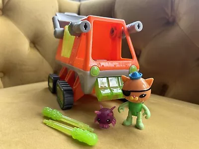 Octonauts Gup T Rescue Rover Vehicle & Kwazii Figure Rare Creature Complete Set • £35