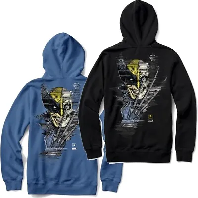 Primitive Skateboarding Apparel Men's X Marvel Wolverine Hoodie Sweatshirt • $44.98