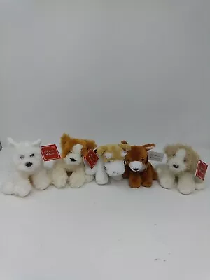 Lot Of 5 Puppy Russ YOMIKO CLASSICS VERY SOFT  5  Plush STUFFED ANIMAL Toy NEW • $42