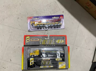 Matchbox Premiere Collection Rigs Mack With Shell Tanker & Siku Megalifter Crane • $25