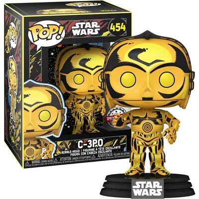£16 • Buy Funko POP! Star Wars C-3PO Special Edition Bobble Head Figure Collectable No 454