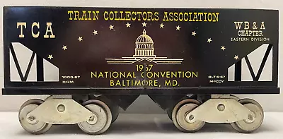 McCoy Std Gauge Tin Plate 1967 TCA Nat'l Convention 1000 Hopper - Baltimore MD • $90