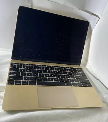 Apple MacBook A1534 12 Inch Space Grey Retina Display - No Power Parts/Repair • $80