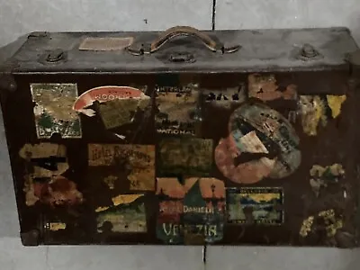 Miller Trunk & Co Suitcase From WW2 • $75