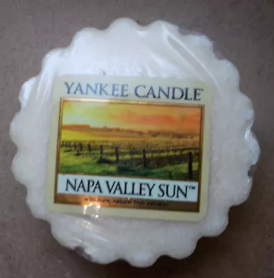 Yankee Candle Usa Deerfield Retired Wax Tart - Napa Valley Sun • £2.50