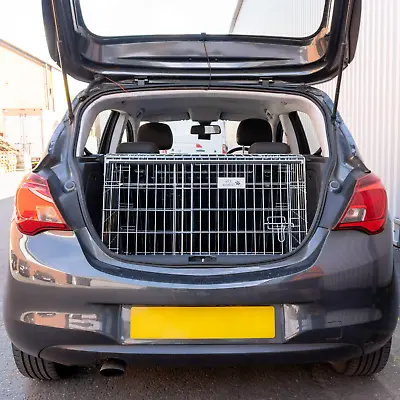 Pet World VAUXHALL | Corsa 2006+ Sloping Car Crate Pet Puppy Dog Travel Cage • £134.95