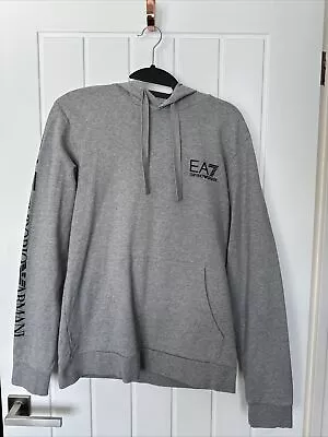 Ea7 Grey Hoodie Medium • £23