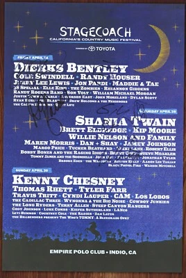 $24 • Buy 38 Special Autographed Concert Poster Cole Swindell, Randy Houser