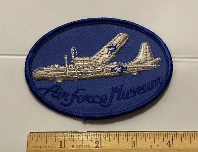 US Air Force Museum B-17 Flying Fortress Blue Embroidered Souvenir Patch • $12