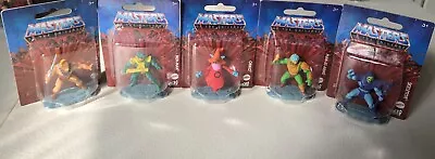 Masters Of The Universe Eternia Minis Matel Action Figure New Lot Of 5 • $6