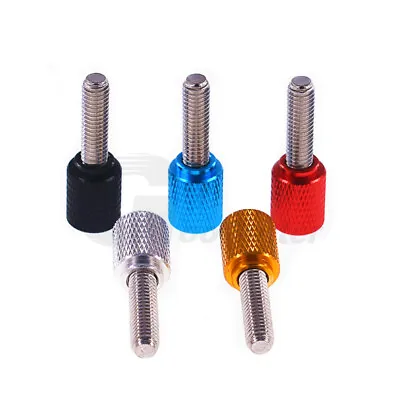 £6.66 • Buy Thumb Screws Machine Bolts Knurled M4 5-100mm Aluminum Alloy/A2 Stainless Steel