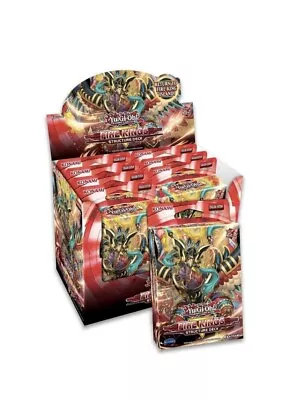 YuGiOh Fire Kings Structure Deck Display New Sealed 1st Edition SR14 8x Decks. • £30