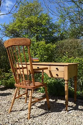 Antique Beech & Elm Windsor / Farmhouse / Stick Back Chair • £230