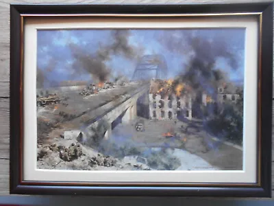 David Shepherd Print 'Arnhem'  A Bridge Too Far FRAMED • £23