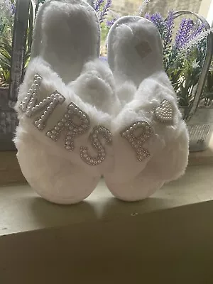 Personalised Bridal Slippers | Bride Slippers | Wedding Slippers | Bride Gift |  • £13