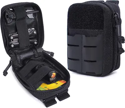 Tactical Molle Pouch Compact Utility Gadget Tools Organizer Waist EDC Pouch Bag • $8.99