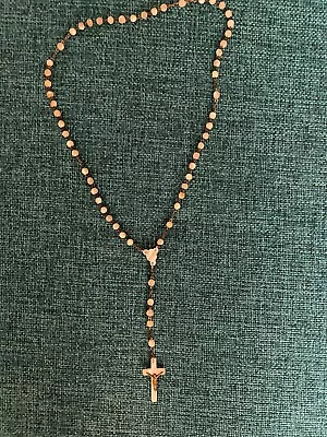 Vintage Mother Of Pearl Rosary Made In Italy • $59