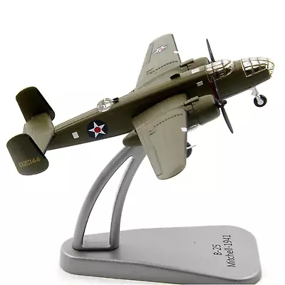 1/144 Scale B-25 Bomber Mitchell Alloy Aircraft Model Plane Xmas Gift Decor • £30.46