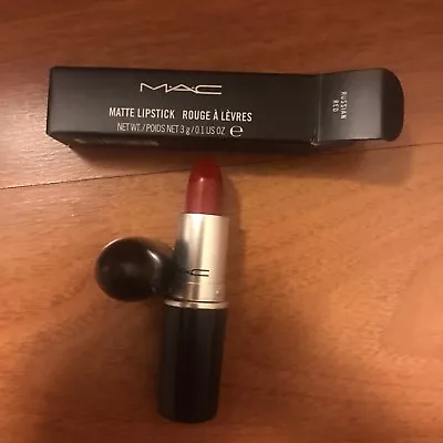 BNIB MAC Matte Lipstick  RUSSIAN RED  100% AUTHENTIC • $19.96