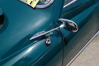 Vw Karmann Ghia Side View Mirror Fender-mounted12 Pics New Old School!!!!!  • $69