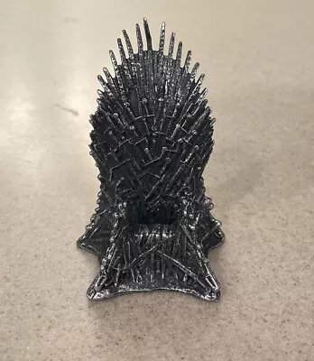 2015 Game Of Thrones Edition Pewter Figurine Monopoly Token The Iron Throne • $9.95