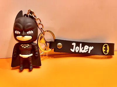 Batman Figurine Pendant Keyring / Keychain • $3.99