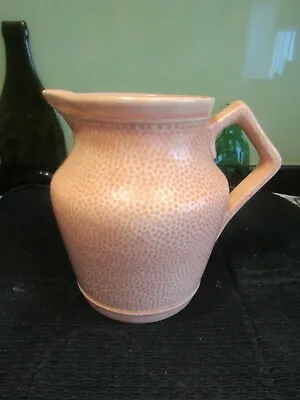 £9 • Buy Gorgeous Price Bros. Large Mottled Pitcher Jug - Art Deco Style Natural Tan Good