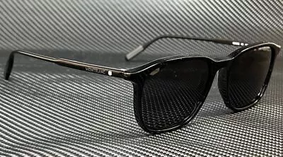 MONT BLANC MB0082S 001 Black Grey Men's 53 Mm Sunglasses • $182.25