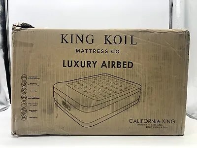 $149.44 • Buy King Koil Luxury California King Air Mattress With Built-in Pump - Office T
