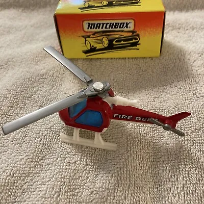 Matchbox MB 60 Helicopter 1996 Vintage Mint In Box Superfast • $4.27