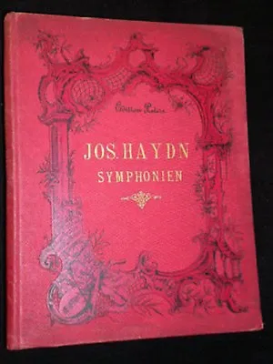 Symphonien Von Joseph Haydn Fur Piano Sols Von August Horn-Sheet Music-c1930's • $22.72