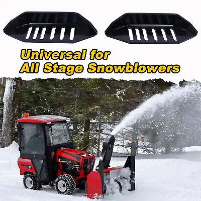 Universal Snow Blower And Wide Snow Thrower Slide Shoes For All Stage Snowblower • $45.99