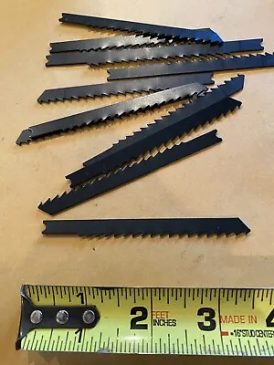 12 Pc JIG SAW BLADE  U SHANK  WOOD CUTTING  3-1/2 Long 6 Tooth NEW • $9.99