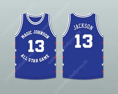 Mark Jackson 13 Magic Johnson All Star Game Basketball Jersey 1989 Charity Event • $29.99