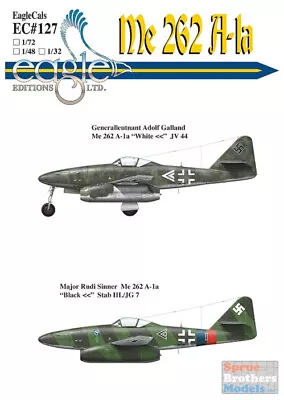 ECL48127 1:48 Eagle Editions Me 262 A-1a #48127 • $19.84