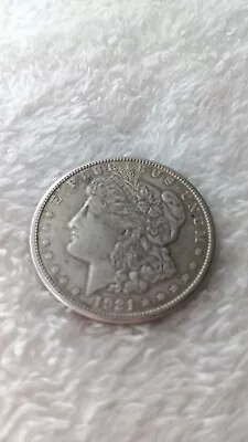 1921 Morgan US Silver Dollar Coin E PLURIBUS UNUM • $50