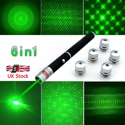 Green Laser Pointer USB Rechargeable ＜1mW  Pen Visible Beam Light Lazer UK SHIP • £5.88