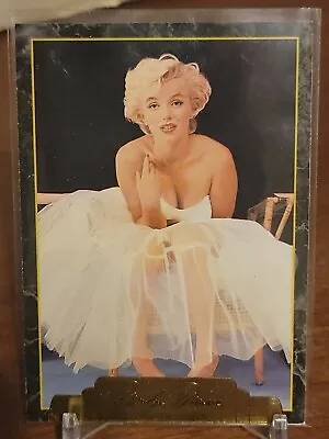 Sports Time - Marilyn Monroe Promo Trading Card #mm1 Black Signature 1995 • $4.99