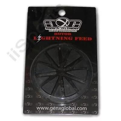 Lightning DYE Rotor 10' 2012 2013 Loader Hopper Speed Feed Gate Collar Lid BLACK • $9.50