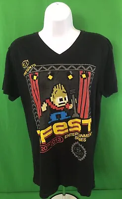 X Fest 2013 Womens T Shirt Sz S Small Blink 182 30 Seconds To Mars The Offspring • £13.36