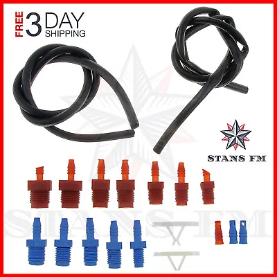 Master Cylinder Bleeder Kit SAE & Metric Fittings Brake Fluid Bleed Dorman 13911 • $15.79