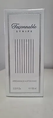 FACONNABLE Stripe Aftershave 3.3 Fl. Oz - 100 Ml NEW & SEALED • £63.64