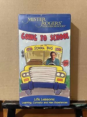 Mister Rogers' Neighborhood: Going To School (VHS 2005 Anchor Bay) Life Lessons • $9.73