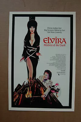 Elvira Mistress Of The Dark Lobby Card Movie Poster  • $4