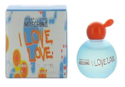 I Love Love By Moschino For Women Mini Eau De Toilette Perfume Splash 0.16 Oz • $18.95