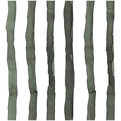 96100-3 Stripe Wallpaper Peel And Stick Modern Removable Dark Green/White Vin... • $18.47