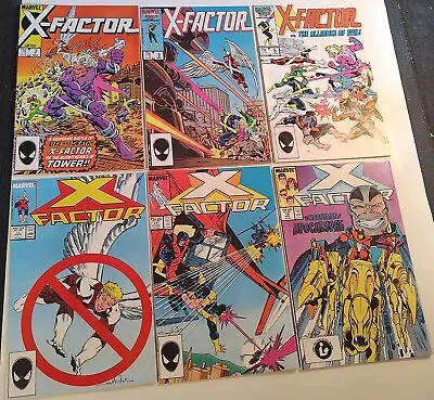 6 X-Factor 235(Apocalypse Cameo)151719(Apocalypse) HI GRADE! • $22.99