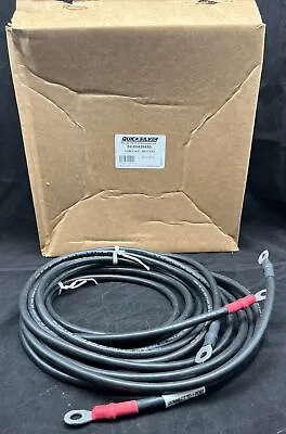Ta@a.34mercury Outboard 4 Gauge Marine 12 Foot Battery Cable Kit P/n 84-88439a50 • $49.99